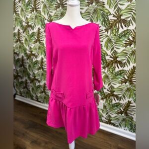 SOLD / Victoria Beckham for Target Pink Long Sleeve Dress size Small